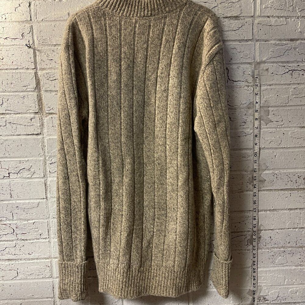 Vintage Dimension Mens Milford Half Button Wool Blend Sweater XL - Picture 6 of 9